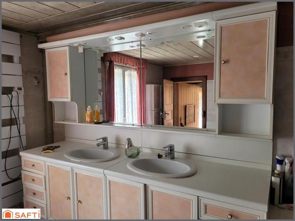 maison 3 chambres avec garage, cour et terrasse