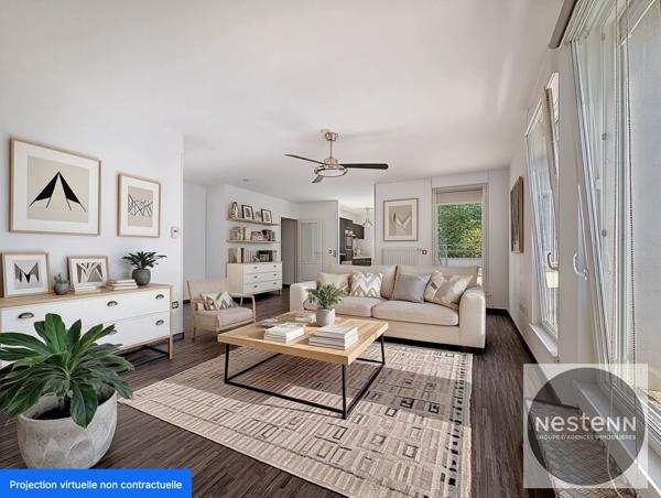 Dernier étage avec terrasse plein sud - Appartement rare à Nancy, quartier Artem