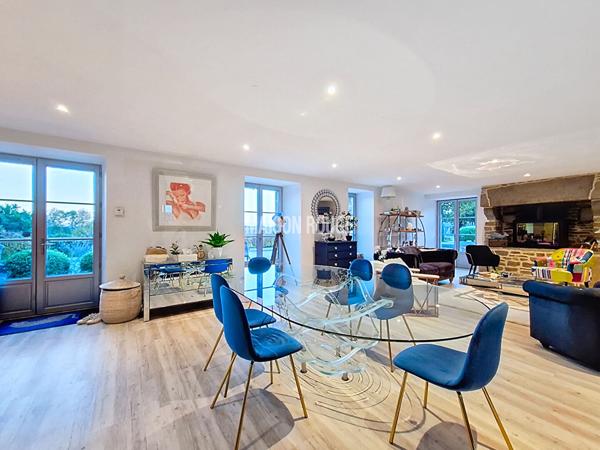 Coup de coeur à Plouër-sur-Rance : élégante maison en pierres, 5 chambres, piscine et jardin paysager - À visiter absolument !