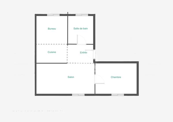 Appartement Levallois Perret 3 pièce(s) 45 m2