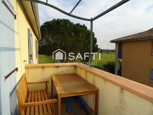 Claira,10min de la mer,Spacieux T3 de 65m²,Balcon