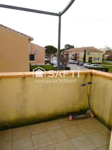 Claira,10min de la mer,Spacieux T3 de 65m²,Balcon