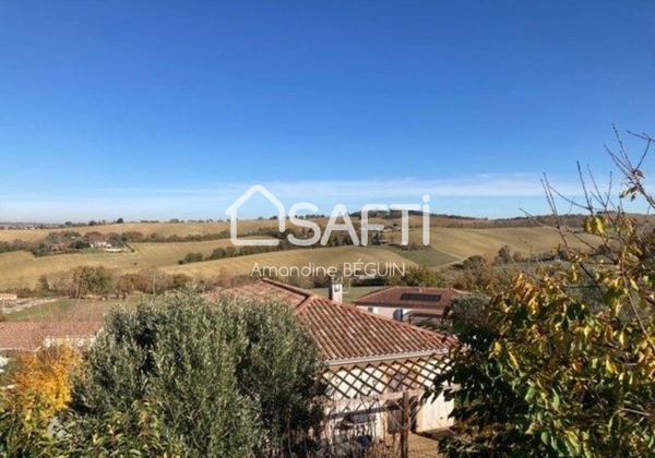 Superbe villa T5 sur les hauteurs de l'Isle-Jourdain