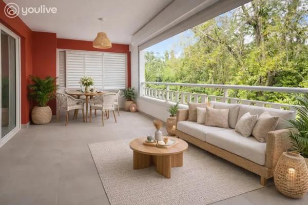 Superbe appartement T3 lumineux – Proche du CHU – Fort-de-france