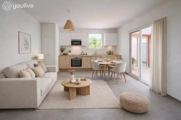 Superbe appartement T3 lumineux – Proche du CHU – Fort-de-france