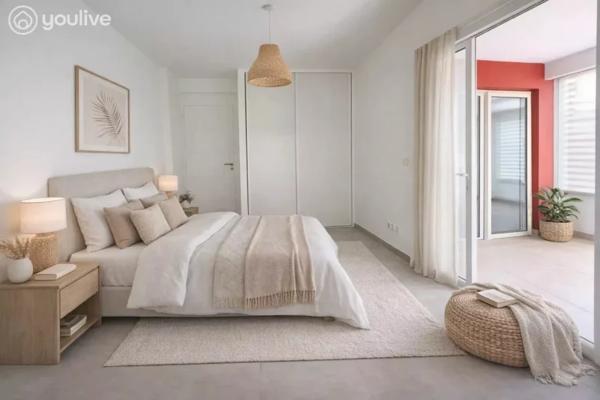 Superbe appartement T3 lumineux – Proche du CHU – Fort-de-france
