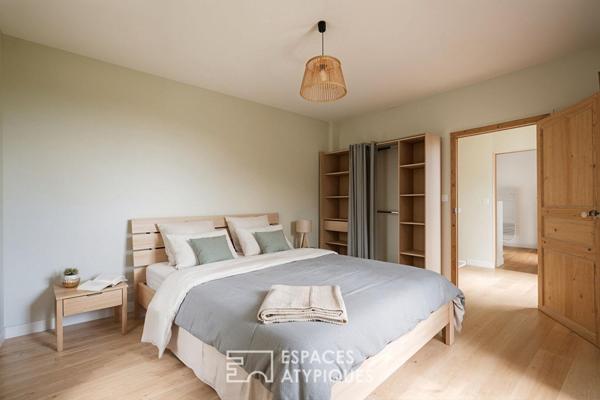 Maison de caractère alliant pierre et touches contemporaines