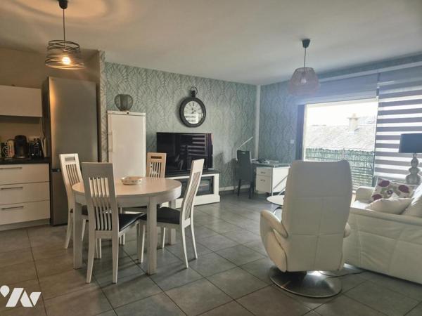 Appartement récent T3 71m² avec balcon et garage à Tours nord 