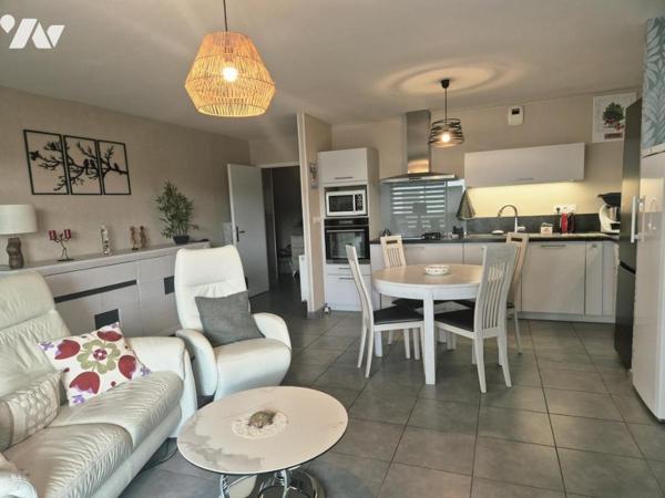 Appartement récent T3 71m² avec balcon et garage à Tours nord 