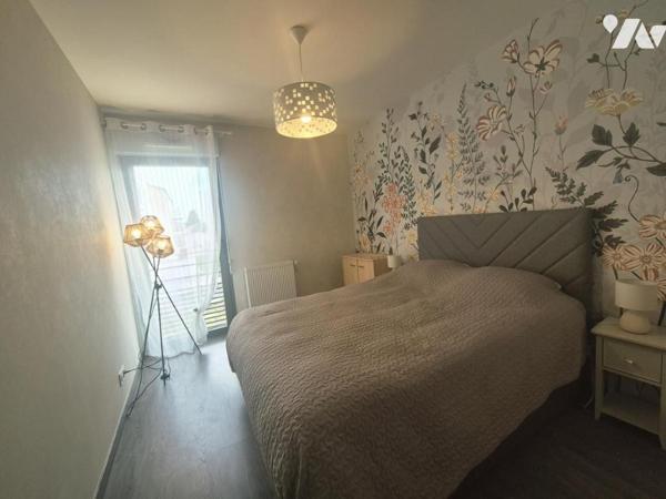 Appartement récent T3 71m² avec balcon et garage à Tours nord 