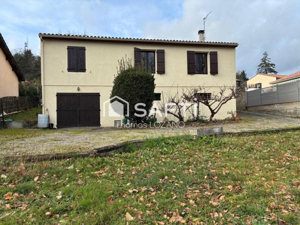 Maison à Agen 3 chambres , jardin , sous sol