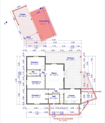 Maison à vendre 5 pièces 130 m² Le Moule