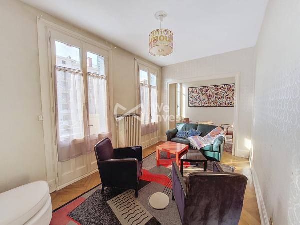69007 LYON JEAN MACE COLOCATION CHAMBRE MEUBLEE 10m2 DANS APPARTEMENT T4 105m2