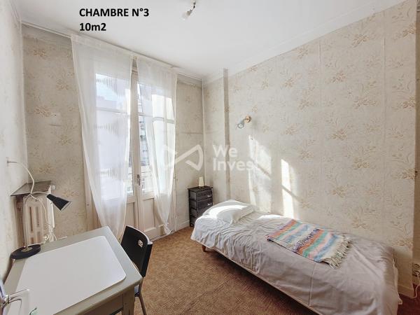 69007 LYON JEAN MACE COLOCATION CHAMBRE MEUBLEE 10m2 DANS APPARTEMENT T4 105m2