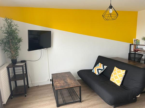 "APPARTEMENT MEUBLÉ 1 PIECE LE MANS 33M2"