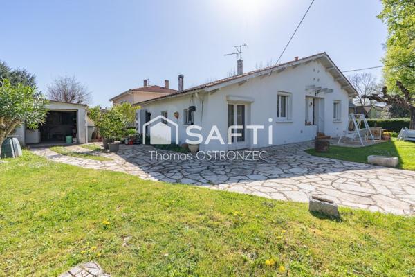 Maison 81m² - 3 chambres - garage indépendant