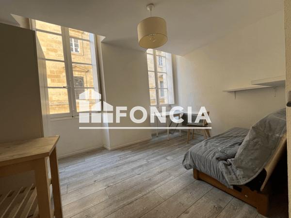 Location Studio meublé 16.81 m² - 27 RUE CONDILLAC Bordeaux 33000