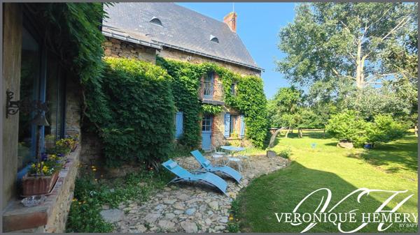 Propriété de charme et de caractère en harmonie avec la nature et le bien être sur plus d'1 hectare