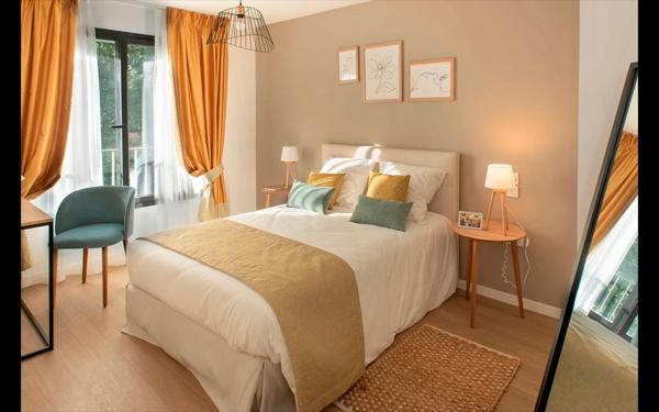 Appartement T2 sous bail en résidence sénior haut de gamme
