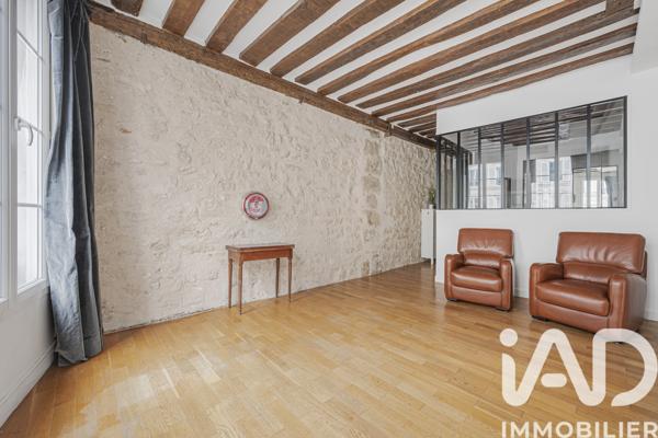 Appartement à vendre 2 pièces 39,66 m² Paris 4