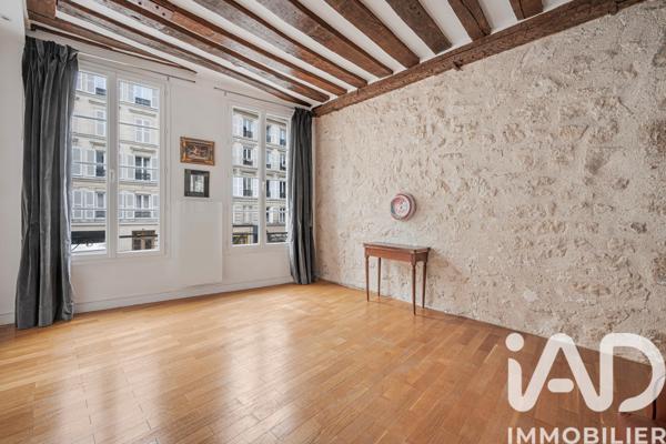 Appartement à vendre 2 pièces 39,66 m² Paris 4