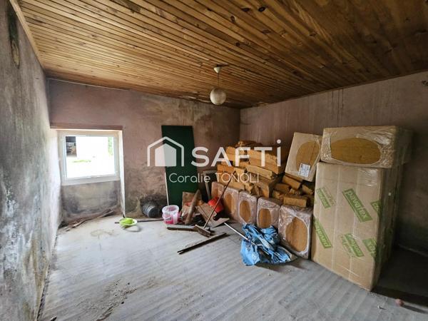 Maison à rénover – Toiture neuve – Fort potentiel