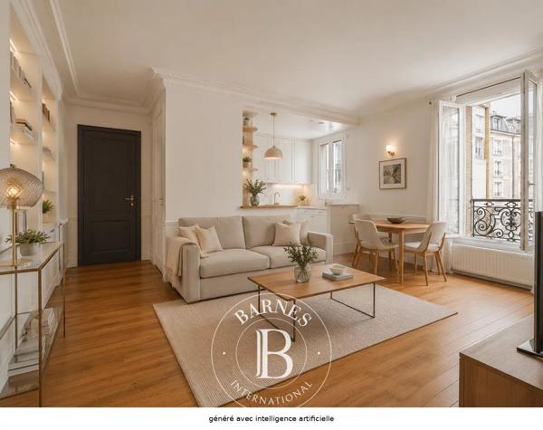 Paris 16ème, Appartement 2 Chambres -  58 m² à vendre