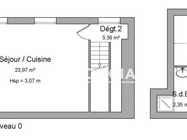 Location Appartement 2 pièces 50.6 m² - 10/12/14 PLACE BOSSUET Dijon 21000
