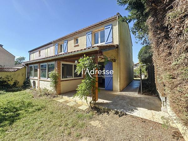 Exclusivité l'Adresse Immobilier - Tournefeuille - Maison T5 de 116 m2 sur une parcelle de 301 m2