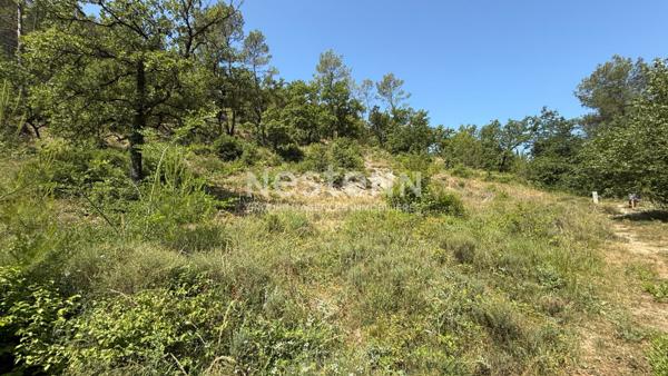 Terrain viabilisé de 651 m² à Vins Sur Caramy. Proximité centre ville. Environnement calme.