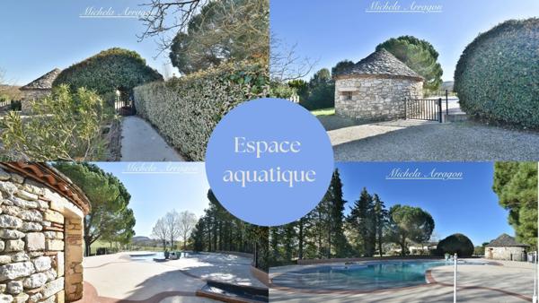 Domaine touristique / village vacances à vendre – 25 gîtes indépendants – restaurant – piscine – spa – 12 ha – Dordogne Lot – investissement hôtelier (47)