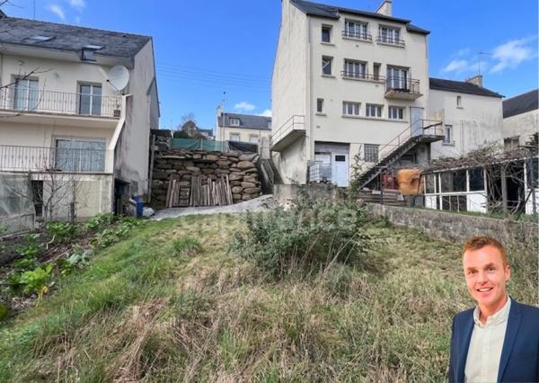 QUIMPER – Quartier LOCMARIA : Terrain à vendre constructible et viabilisé de 337 m²