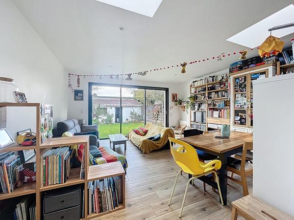 Maison Nantes Quartier Sainte-Anne, beau jardin, avec garage