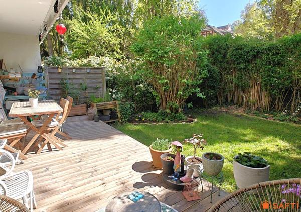 Agréable appartement avec jardin privatif