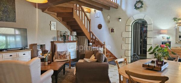 Noyers-sur-Cher (Loir-et-Cher), à vendre LONGERE FAMILIALE 11 pièces de 230 m²