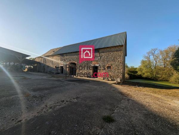 Maison en pierre avec marre à rénover