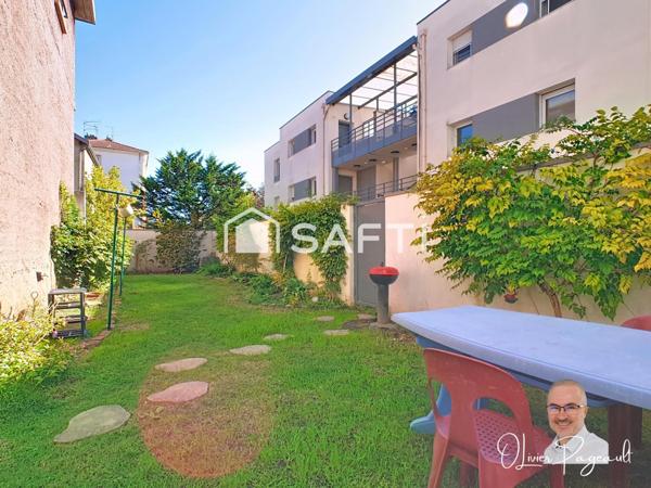 Atypique et rare : T3 en maison avec jardin privatif !