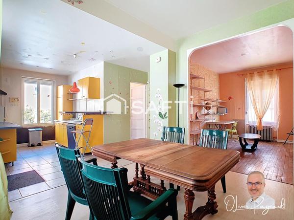 Atypique et rare : T3 en maison avec jardin privatif !