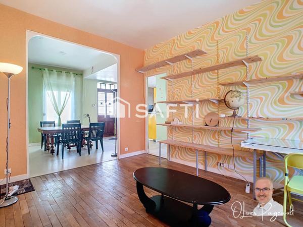 Atypique et rare : T3 en maison avec jardin privatif !