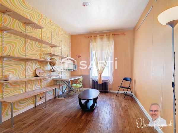 Atypique et rare : T3 en maison avec jardin privatif !