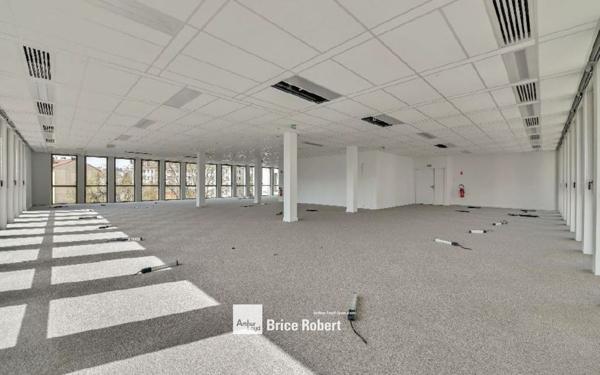 Bureaux à louer à Lyon 9 avec terrasse commune et parkings disponibles
