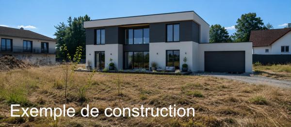 90400 Vezelois : Terrain à batir de 1316 m2