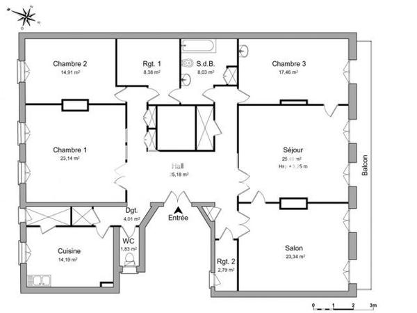 Local commercial 5 pièces T5 F5 168.8 m² à Toulon 18 RUE VICTOR CLAPPIER 83000 à louer