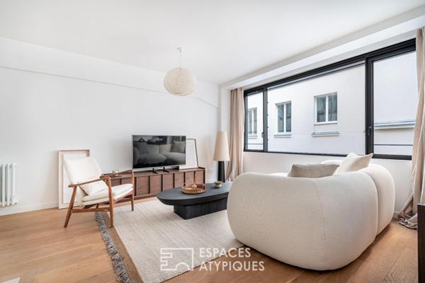 Studio rénové et meublé dans une résidence neuve proche de la Place des Vosges