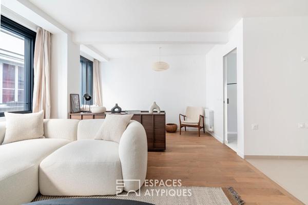 Studio rénové et meublé dans une résidence neuve proche de la Place des Vosges