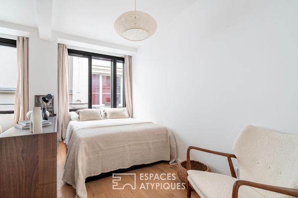 Studio rénové et meublé dans une résidence neuve proche de la Place des Vosges