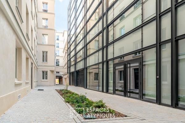 Studio rénové et meublé dans une résidence neuve proche de la Place des Vosges