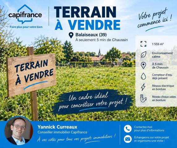 Terrain à bâtir – Balaiseaux