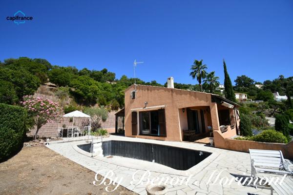 LES ISSAMBRES (83), Maison à vendre 4 pièces Lotissement Grand-Boucharel, vue mer
