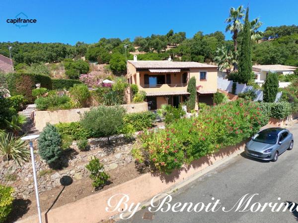 LES ISSAMBRES (83), Maison à vendre 4 pièces Lotissement Grand-Boucharel, vue mer